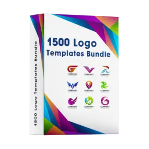 1500 logo templates bundle for professional branding and design